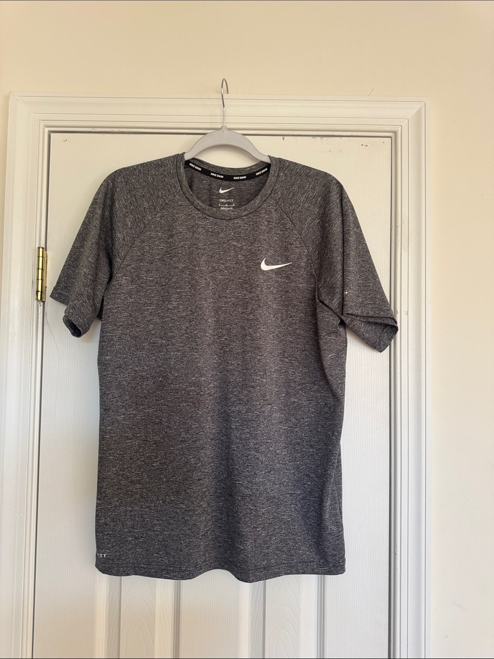 Nike Gray Heather Short-Sleeve Performance Tee